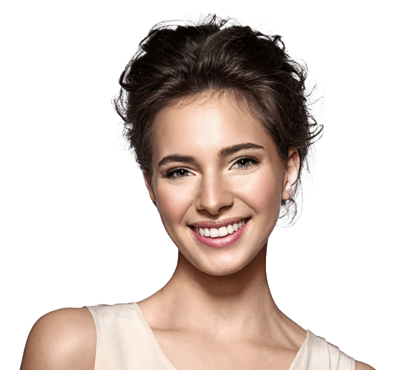 Woman smiling after visiting Richardson dentist