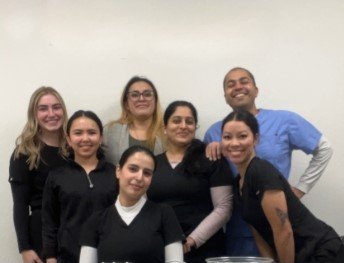 smiling team in Richardson