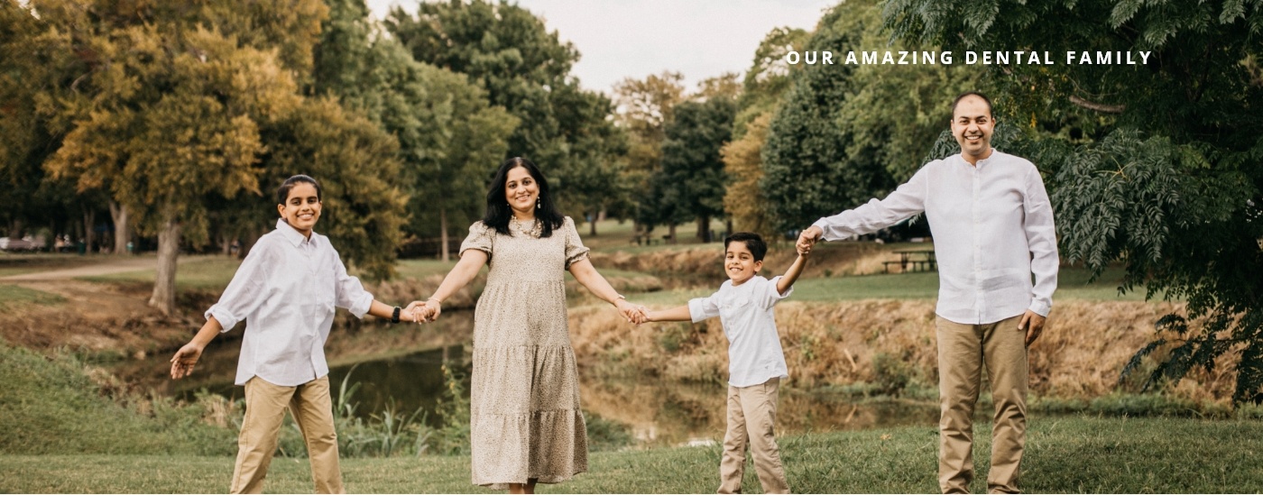 smiling family in Richardson