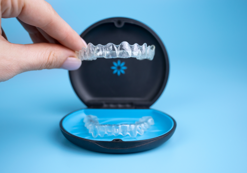 Invisalign in tray